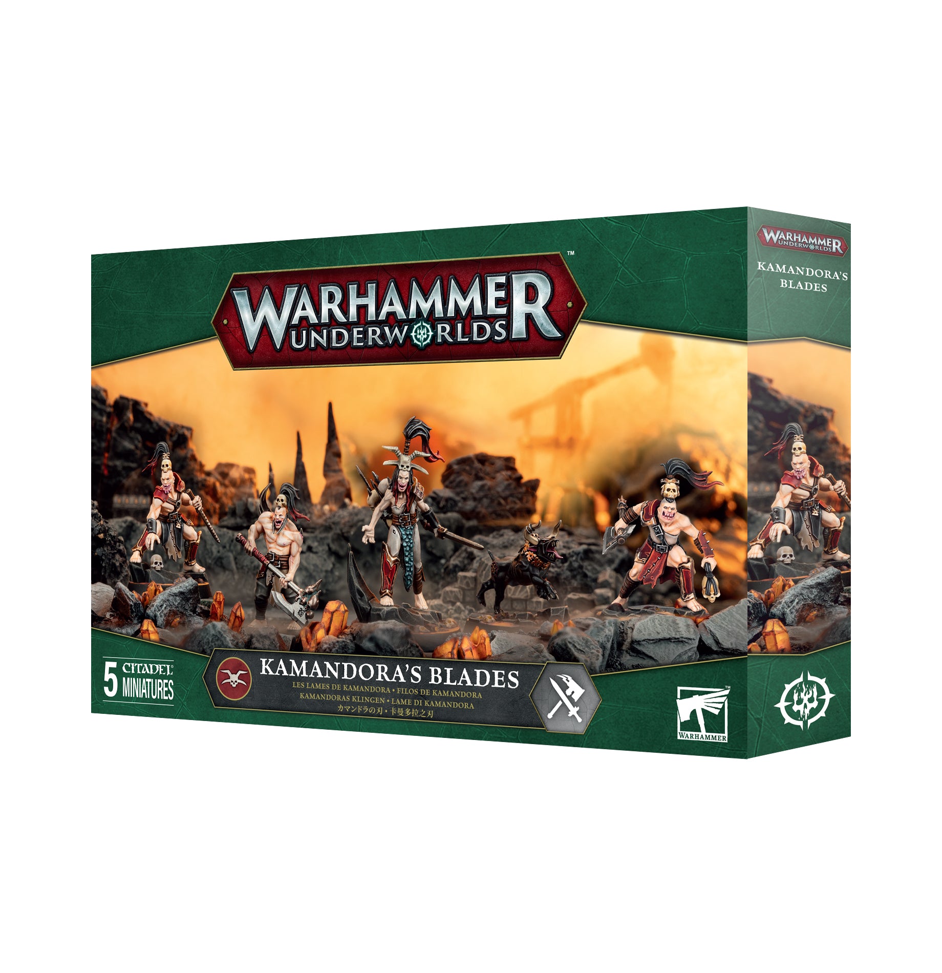 ウォーハンマー・アンダーワールド：カマンドラの刃
WARHAMMER UNDERWORLDS:KAMANDORA'S BLADES