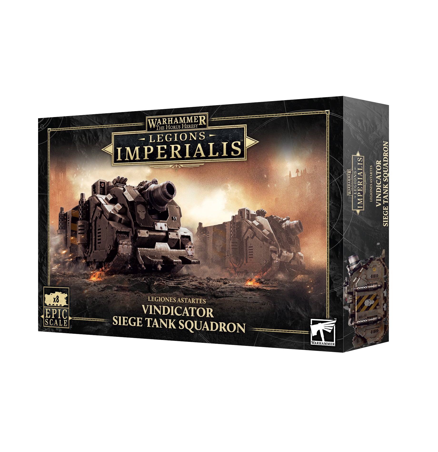 レギオンズ・インペリアリス：ヴィンディケイター・シージタンク・スカッドロン
L/I: VINDICATOR SIEGE TANK SQUADRON