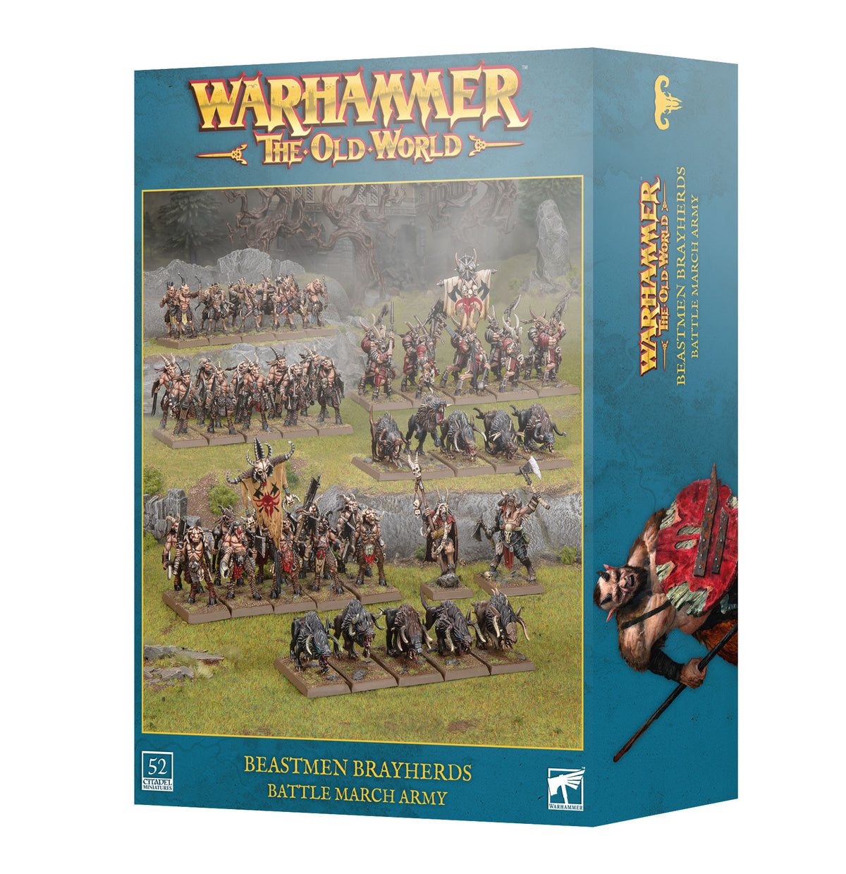 ビーストマン・ブレイハード：バトルマーチアーミー
BEASTMEN BRAYHERDS: BATTLE MARCH ARMY