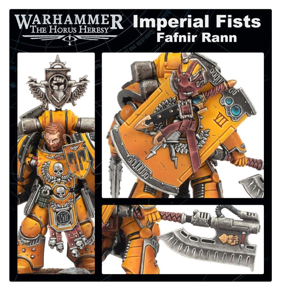 ホルス・ヘレシー：インペリアルフィスト ファルニール・ラーン　 HORUS HERESY:Imperial Fists　Fafnir Rann