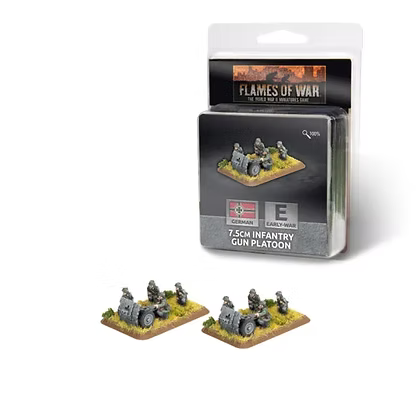 GE581 7.5cm Infantry Gun Platoon (x2 guns)