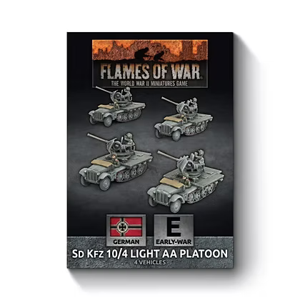 GBX211 Sd Kfz 10/4 (2cm) Light AA Platoon (x4)