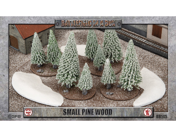 bb145 Small Pine Woods (Winter) (x1)