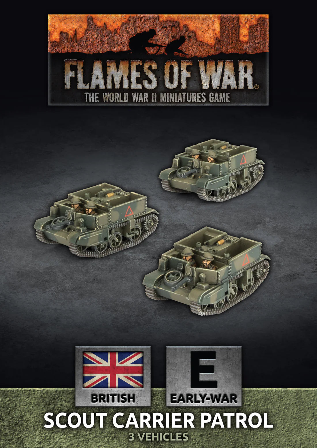 BBX88 Scout Carrier Platoon (x3 plastic)