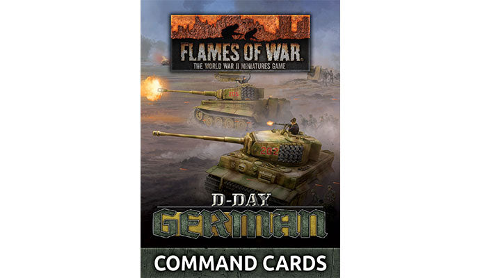 D-Day German Command Cards (x50 cards)