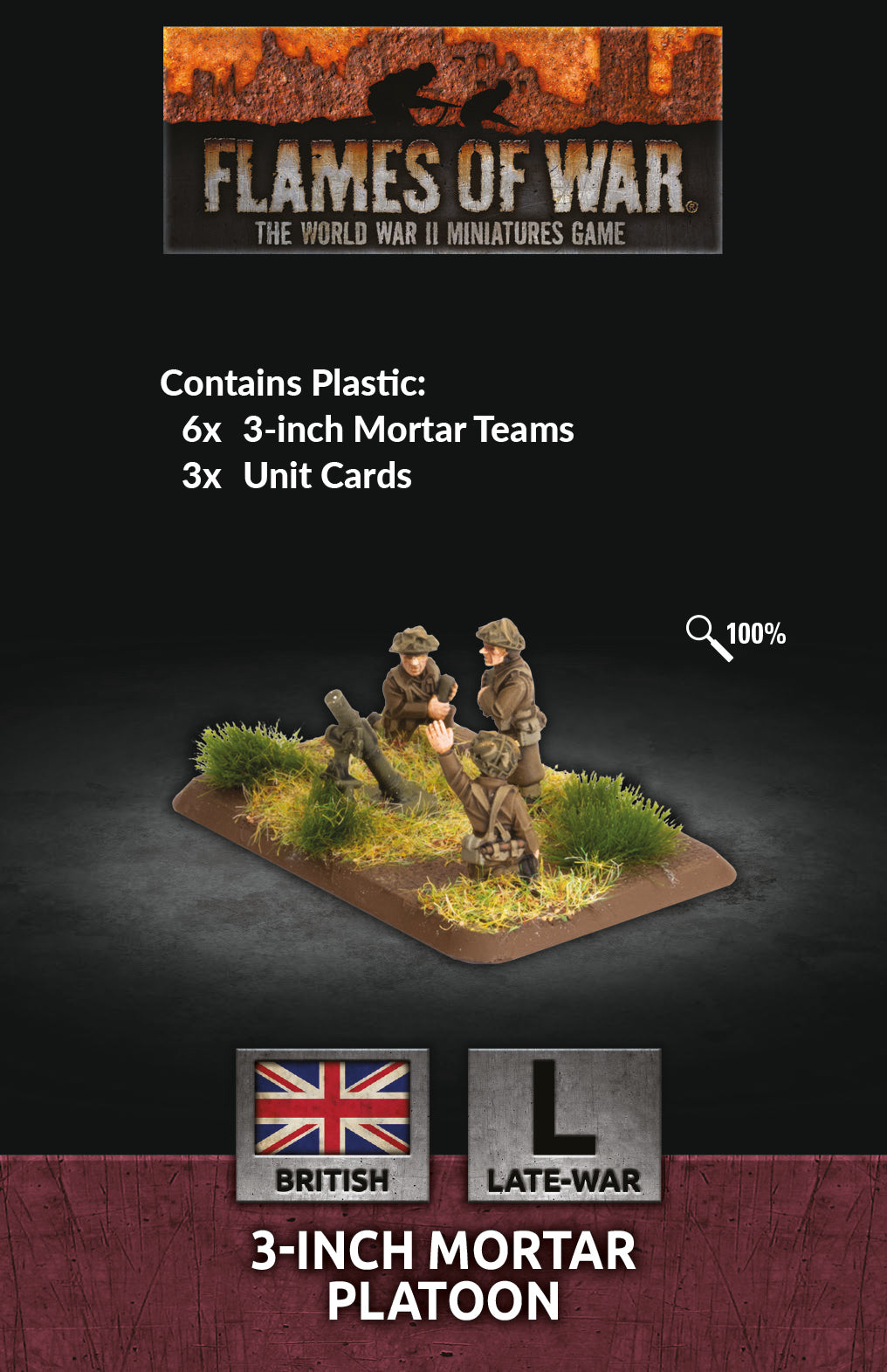 3-inch Mortar Platoon (x6 Plastic)