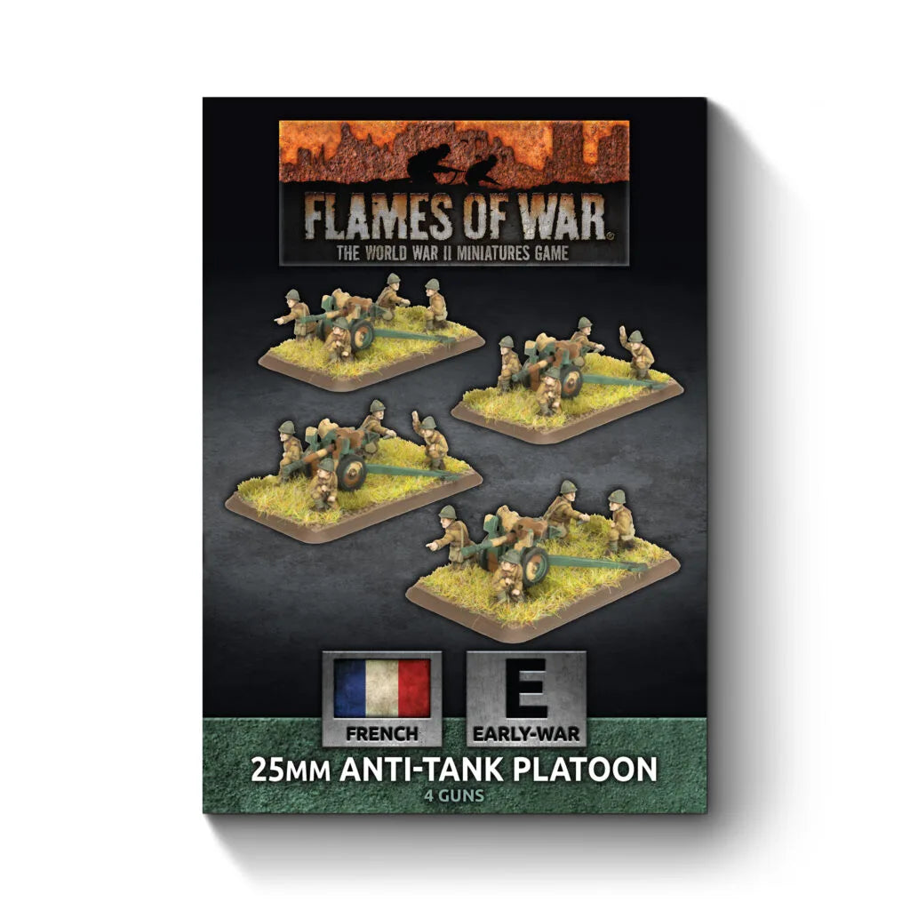 FRX14 Hotchkiss 25mm Anti-tank Platoon (x4 guns)