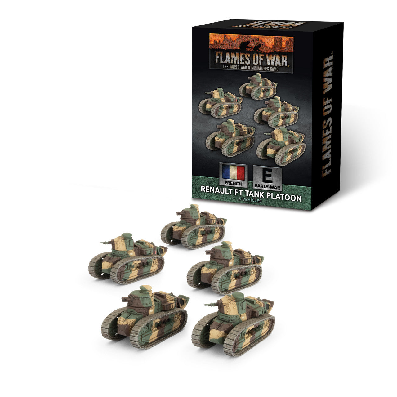 FRX18 Renault FT Tank Platoon (x5)