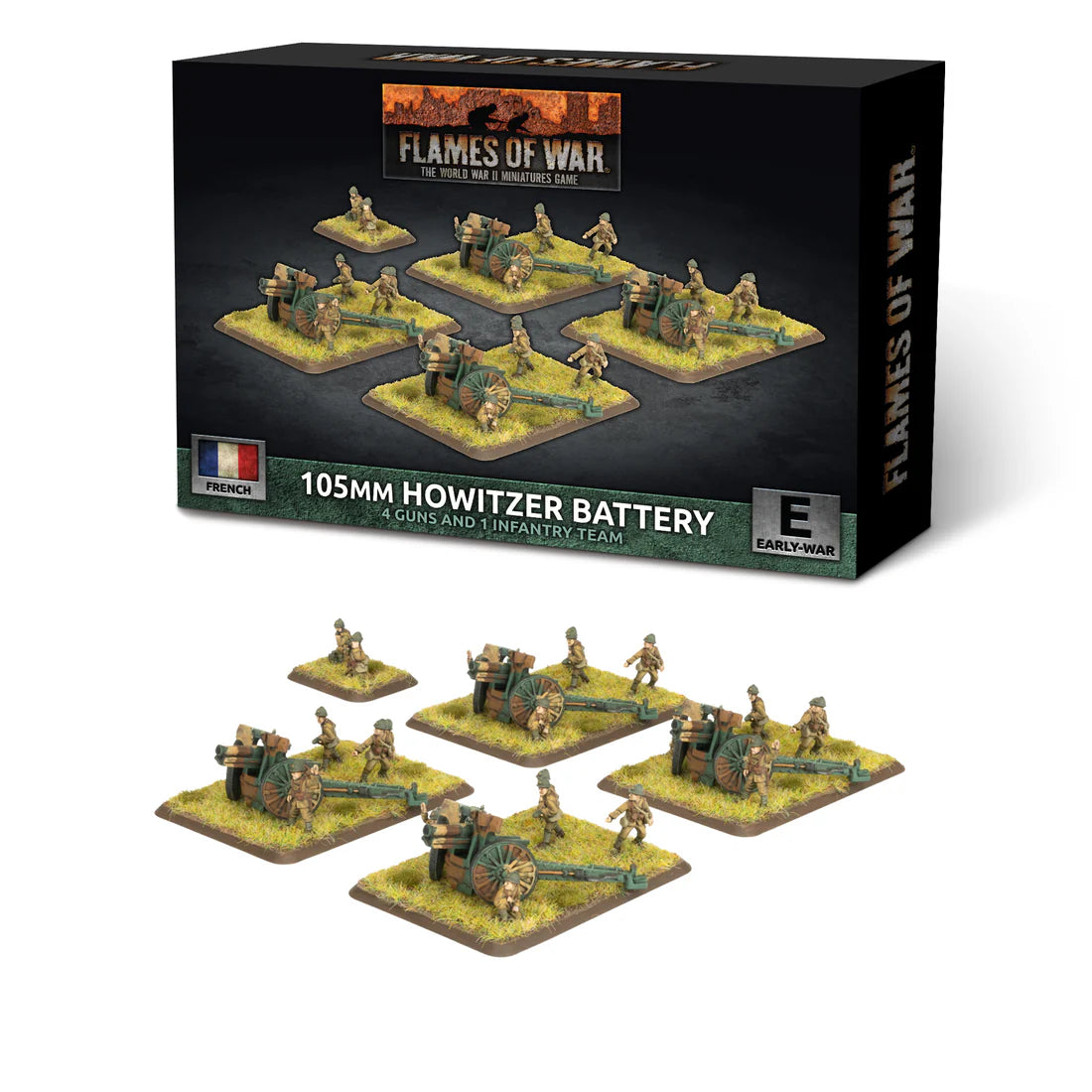 FRX20 105mm Howitzer Battery (x4 guns)