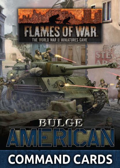 Bulge: Americans Command Cards (61x Cards)