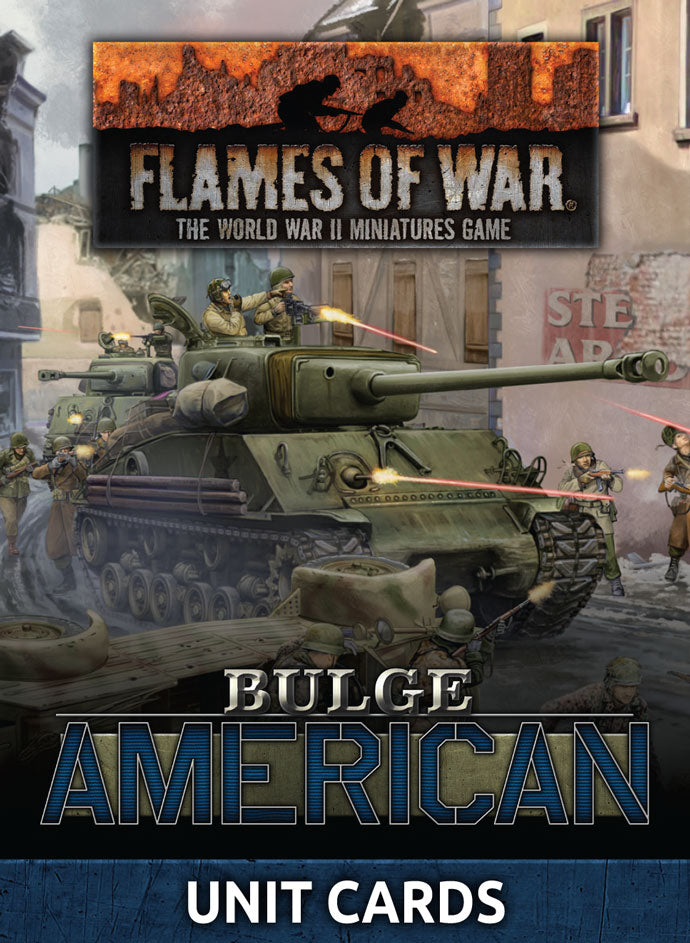 Bulge: Americans Unit Cards (66x Cards)