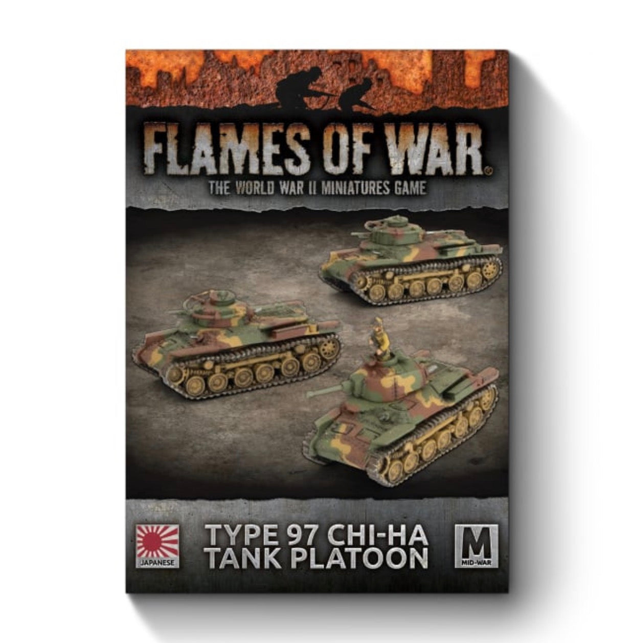 jbx17 Type 97 Chi-Ha Tank Platoon (x3)
