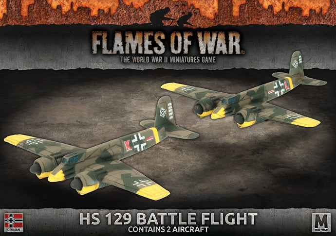 HS 129 Battle Flight (Mid War x2 Aircraft)