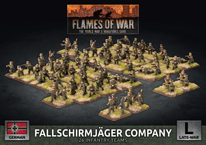 Fallschirmjager Company (Plastic)