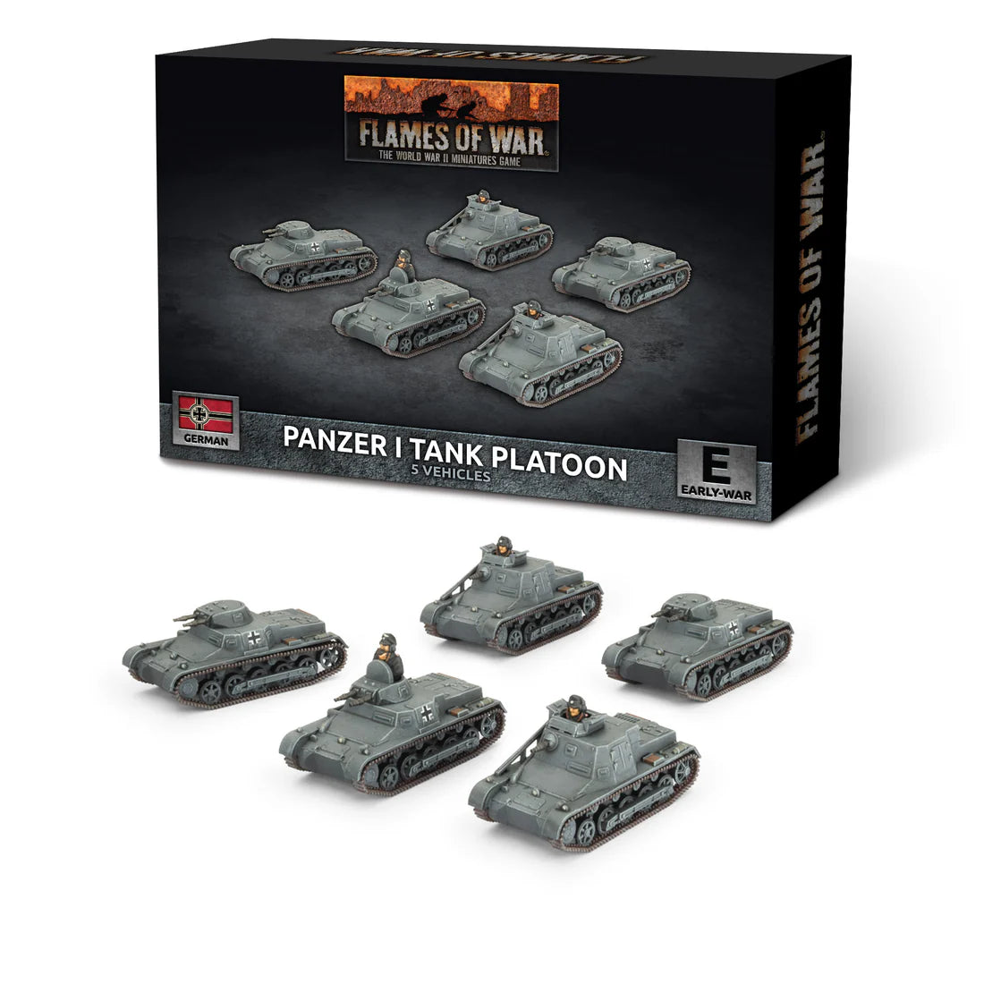 GBX196 Panzer I Platoon (x5 Plastic)