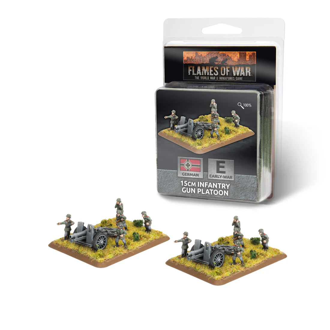GE582 15cm Infantry Gun Platoon (x2 guns)