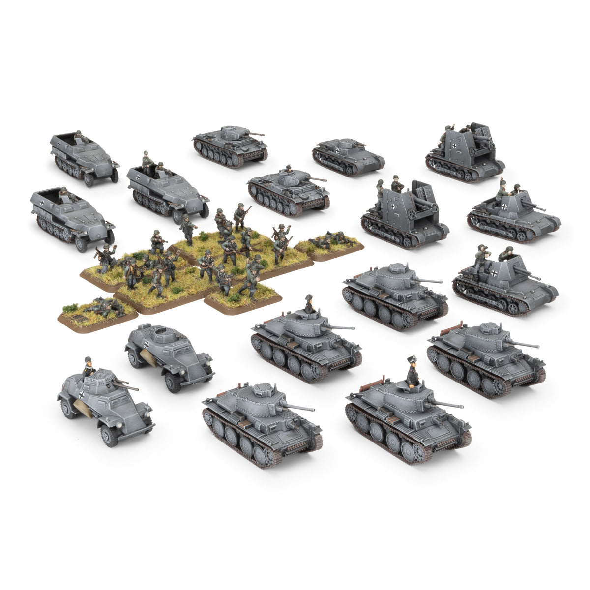 geab31 German 38(t) Tank Company Starter Force