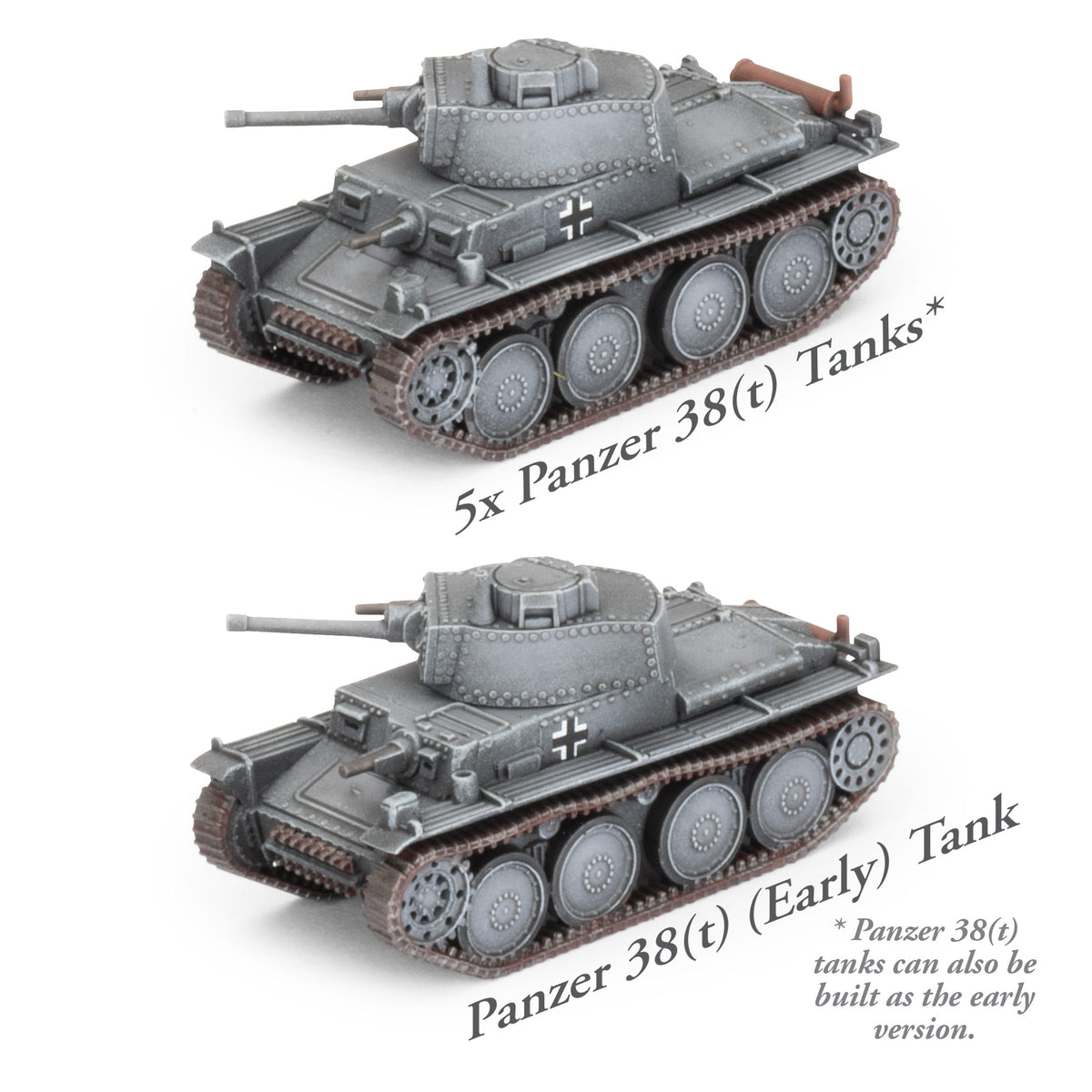 geab31 German 38(t) Tank Company Starter Force
