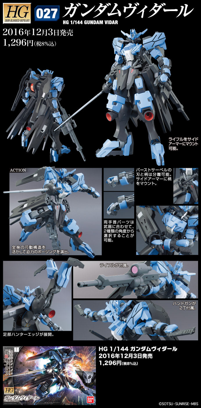 HG 1/144 ガンダムヴィダール