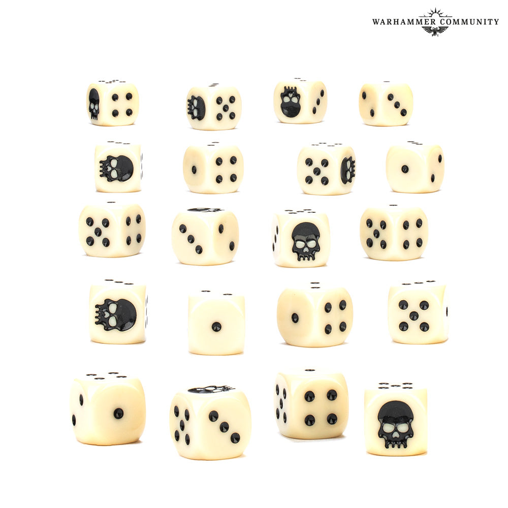 ウォーハンマー12mmダイス全6色セット Warhammer 12mm dice ウォーハンマー・ダイス WARHAMMER DICE