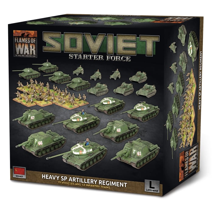 SUAB17 Soviet LW Heavy SP Artillery Regiment Starter Force