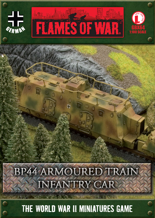 GBX64 BP44 Infantry Car, German Armoured Train