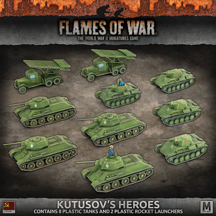 Kutusov's Heroes' Army Deal (Mid War x10 Tanks Plastic)