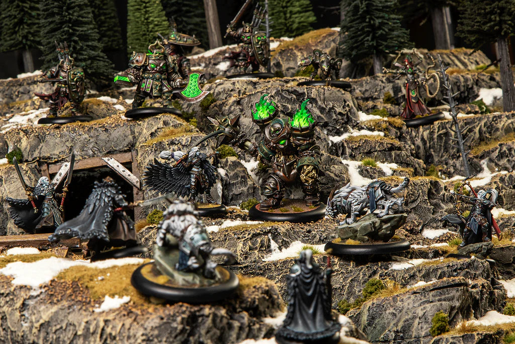 Warmachine: Dusk Final Hunt Command Cadre (HIPS)
