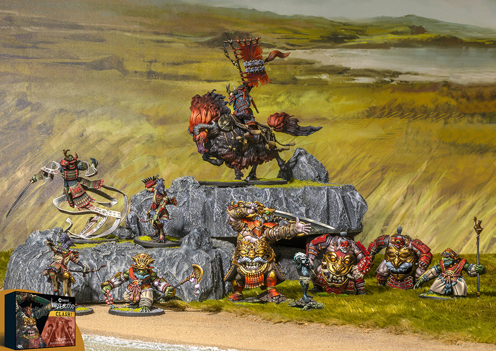 First Blood: Clash! Warbands of Legend  - Yoroni