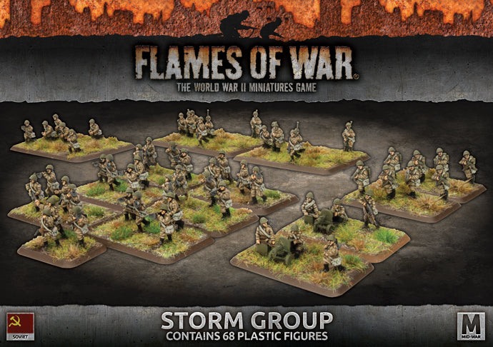 Storm Group (Mid War 65 Figures Plastic)