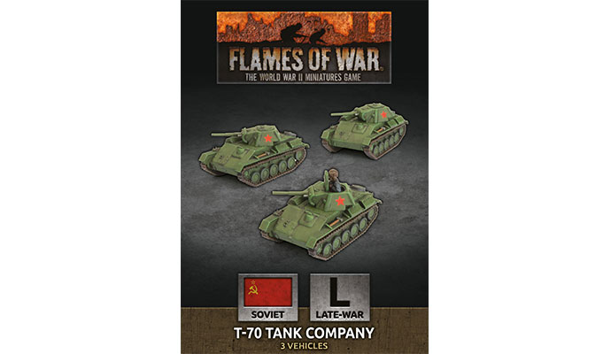 T-70 Tank Company (x3 Plastic)