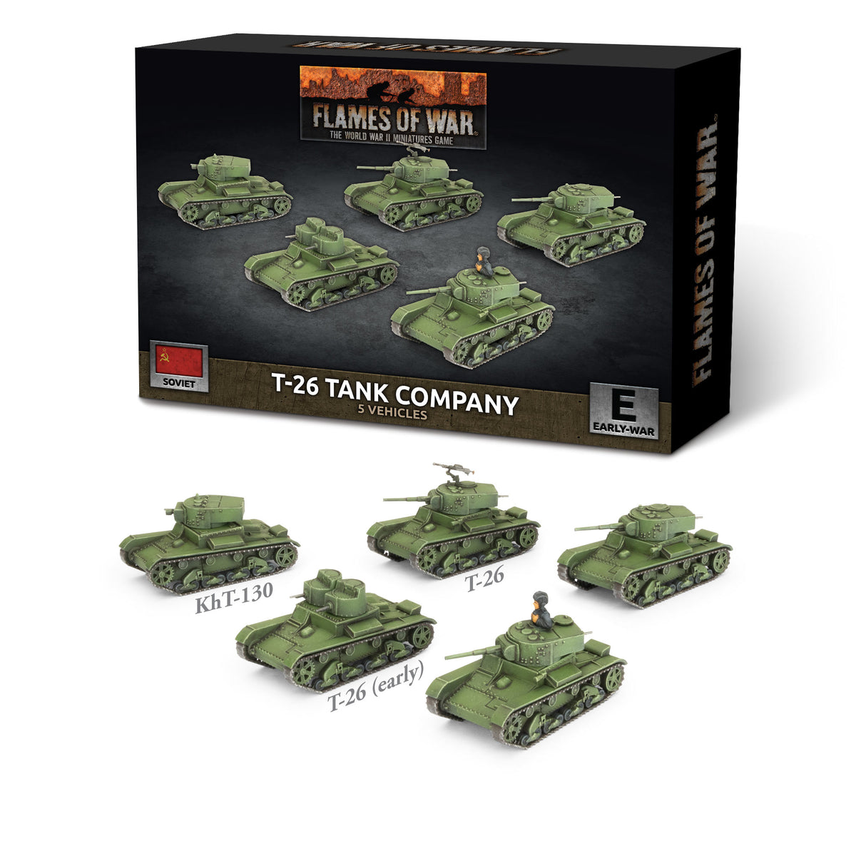 sbx87 T-26 Tank Company (plastic)