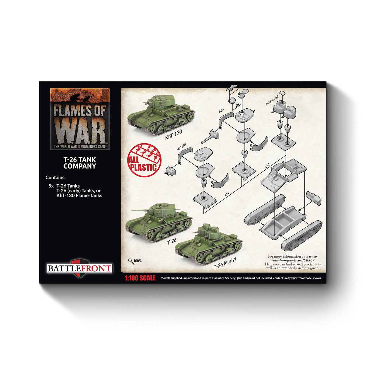 sbx87 T-26 Tank Company (plastic)