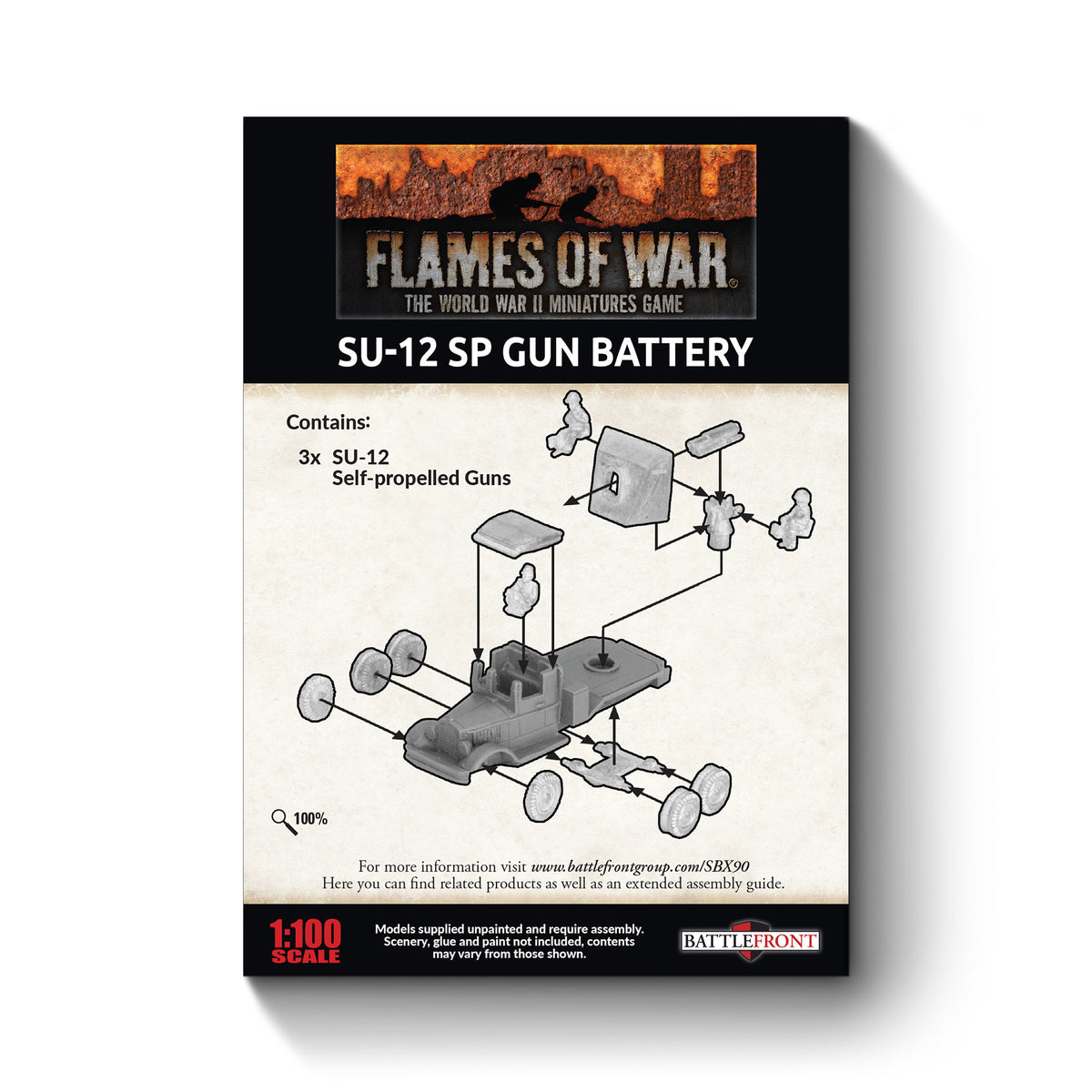 sbx90 SU-12 SP Gun Battery