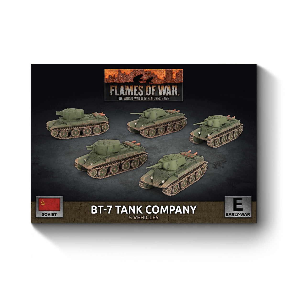 sbx92 BT-7 Tank Platoon (x5 plastic)