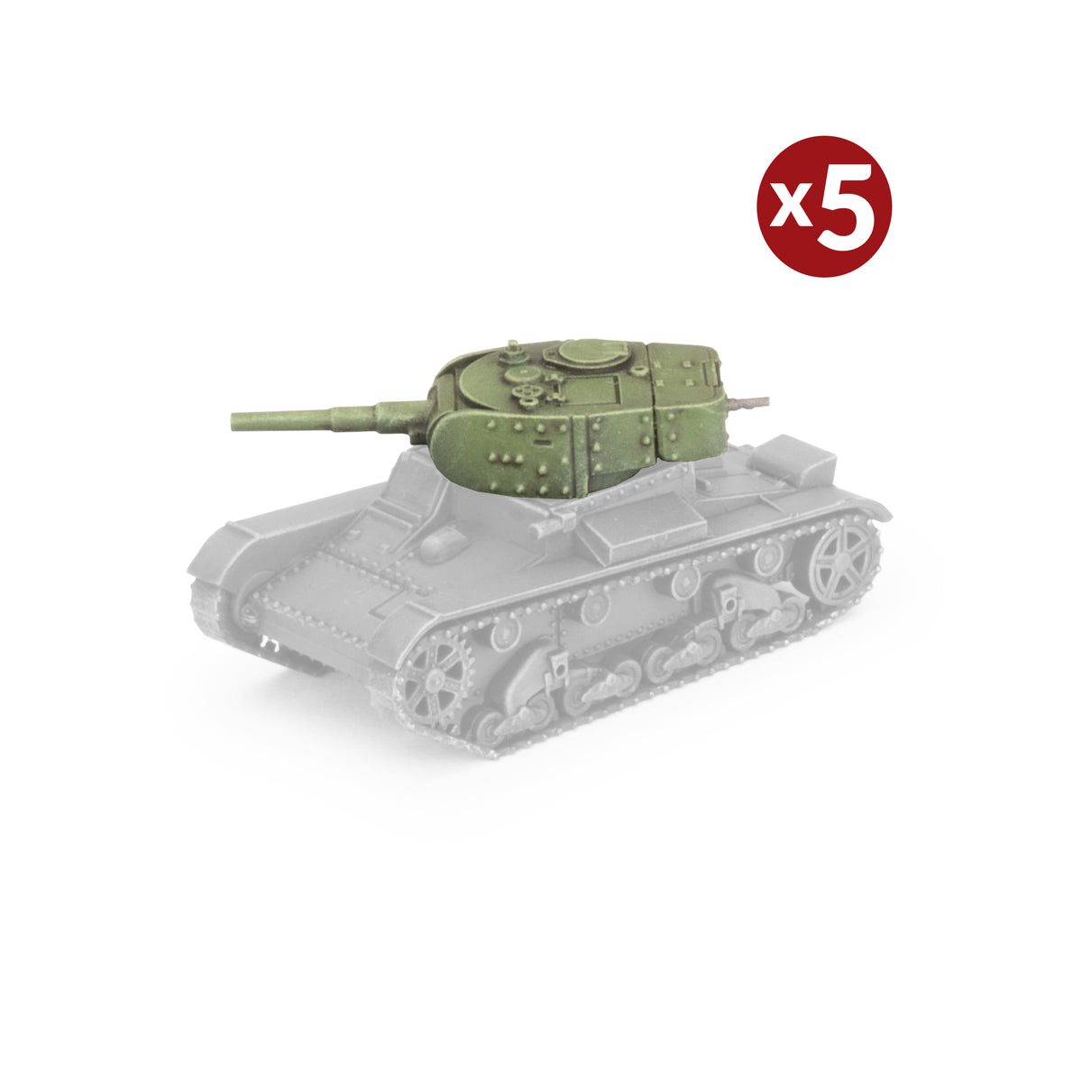su005 T-26E Turrets