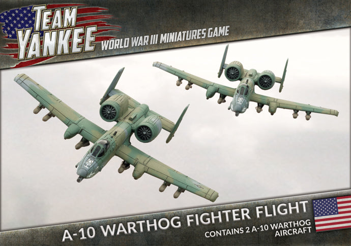 A-10 Warthog Fighter Flight (x2 Plastic)