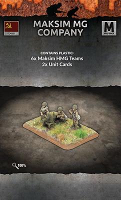 Maksim MG Company (Mid War x18 Figures Plastic)