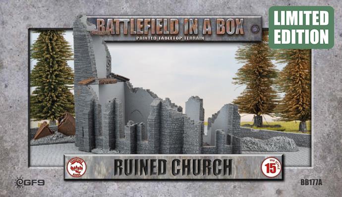 bb177-a Ruins: Church (New Scheme - Limited Edition) (x1)