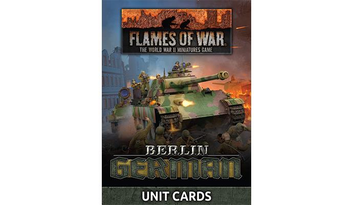 Berlin : German Unit Cards (104x cards)