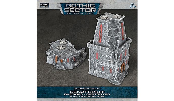 bb684 Mundus Imperialis - Genatorium (Damaged & Destroyed x2)