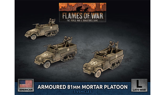 M4 81mm Armored Mortar Platoon (x3)