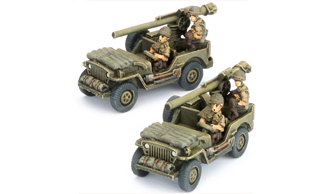 us121 Jeep with 105mm Recoilless Rifle (x2)