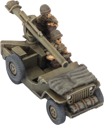 us121 Jeep with 105mm Recoilless Rifle (x2)