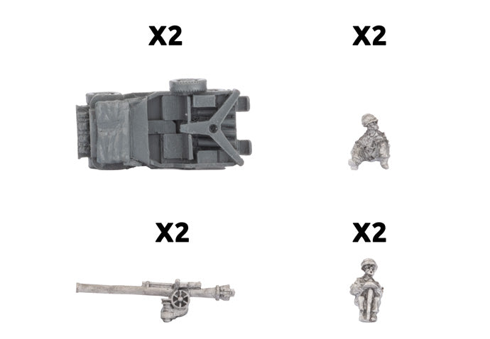 us121 Jeep with 105mm Recoilless Rifle (x2)