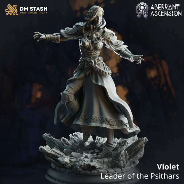 Violet - Leader of the Psithars [Medium Sized Model - 25mm base]