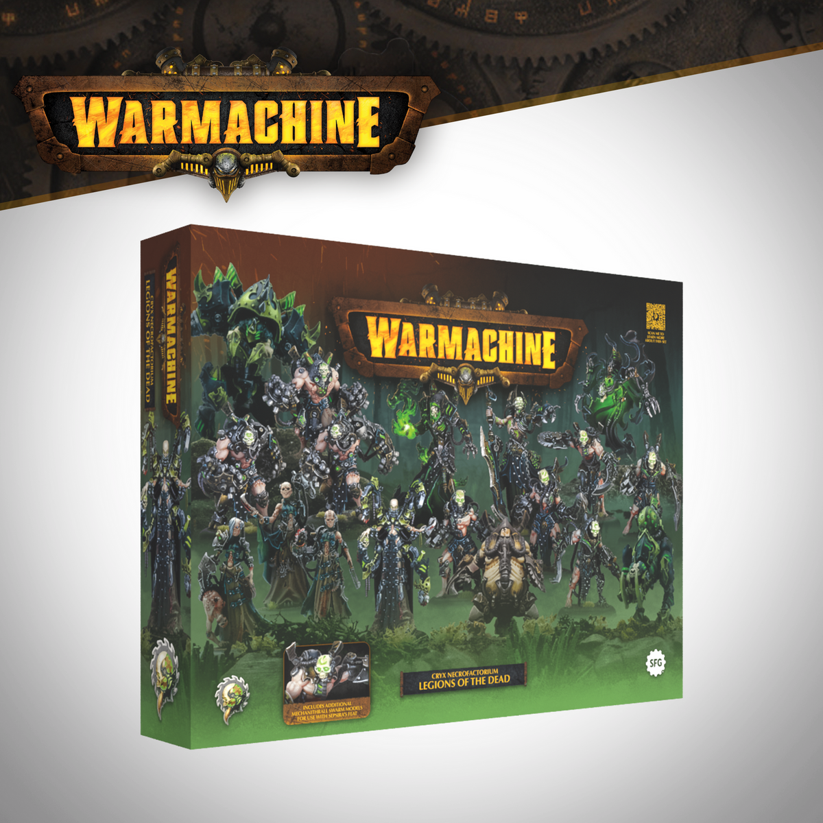 WARMACHINE: CRYX NECROFACTORIUM ARMY BOX – LEGIONS OF THE DEAD
