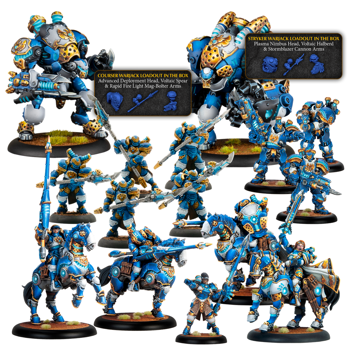 Warmachine: Cygnar Storm Legion Army Box - Ride the Lightning