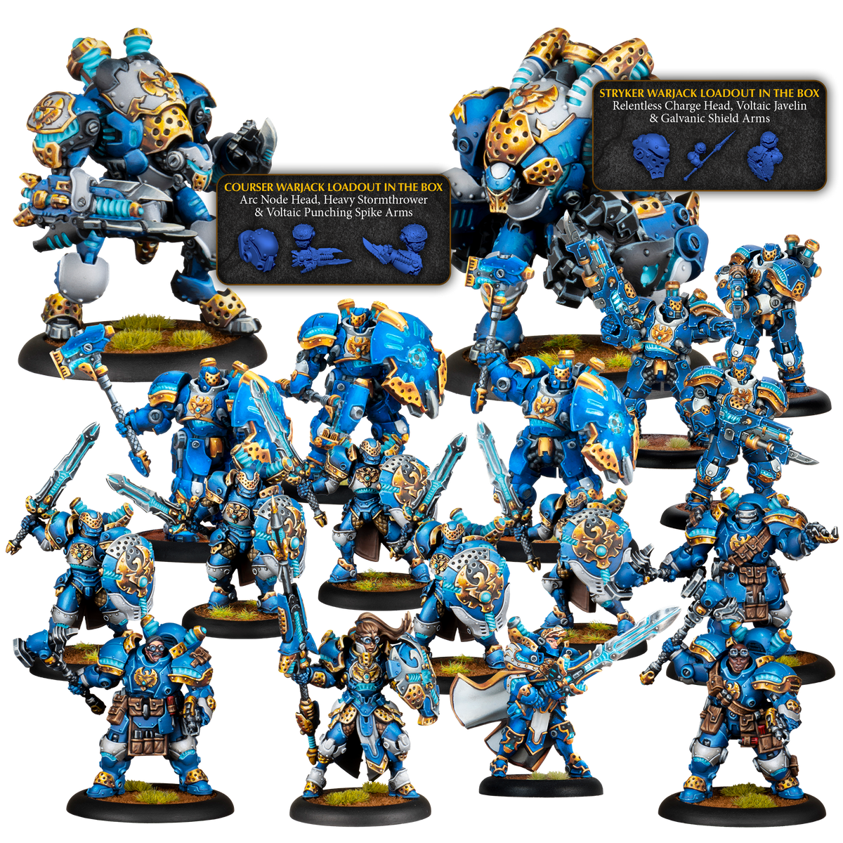 Warmachine: Cygnar Storm Legion Army Box - The Breaking Storm