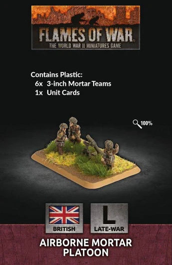 Airborne Mortar Platoon (x6 Plastic)